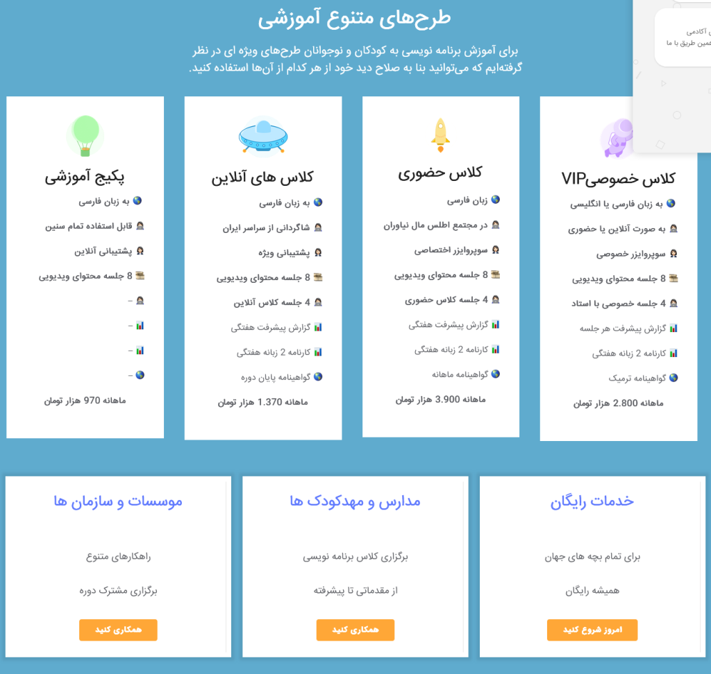 آکادمی ایران اسکرچ در شاهرود
