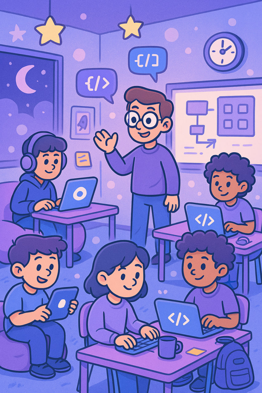 کلاس کد نویسی کودکان