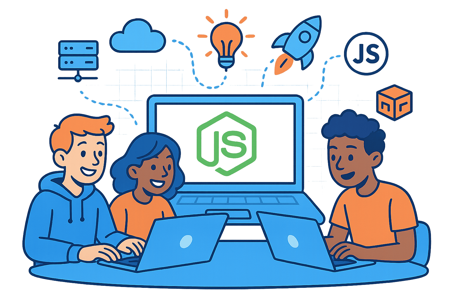 nodejs بوت کمپ فاتحی اسکول