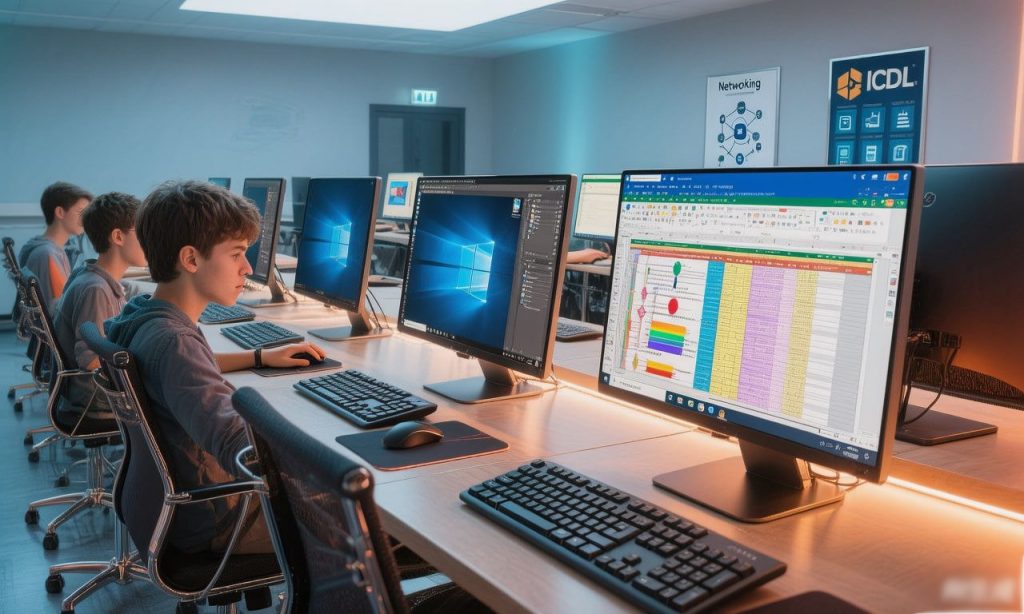 آموزشگاه کامپیوتر مخصوص بازار کار