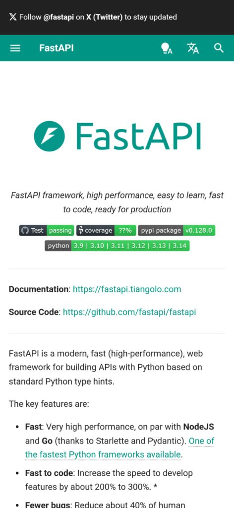 Fast API